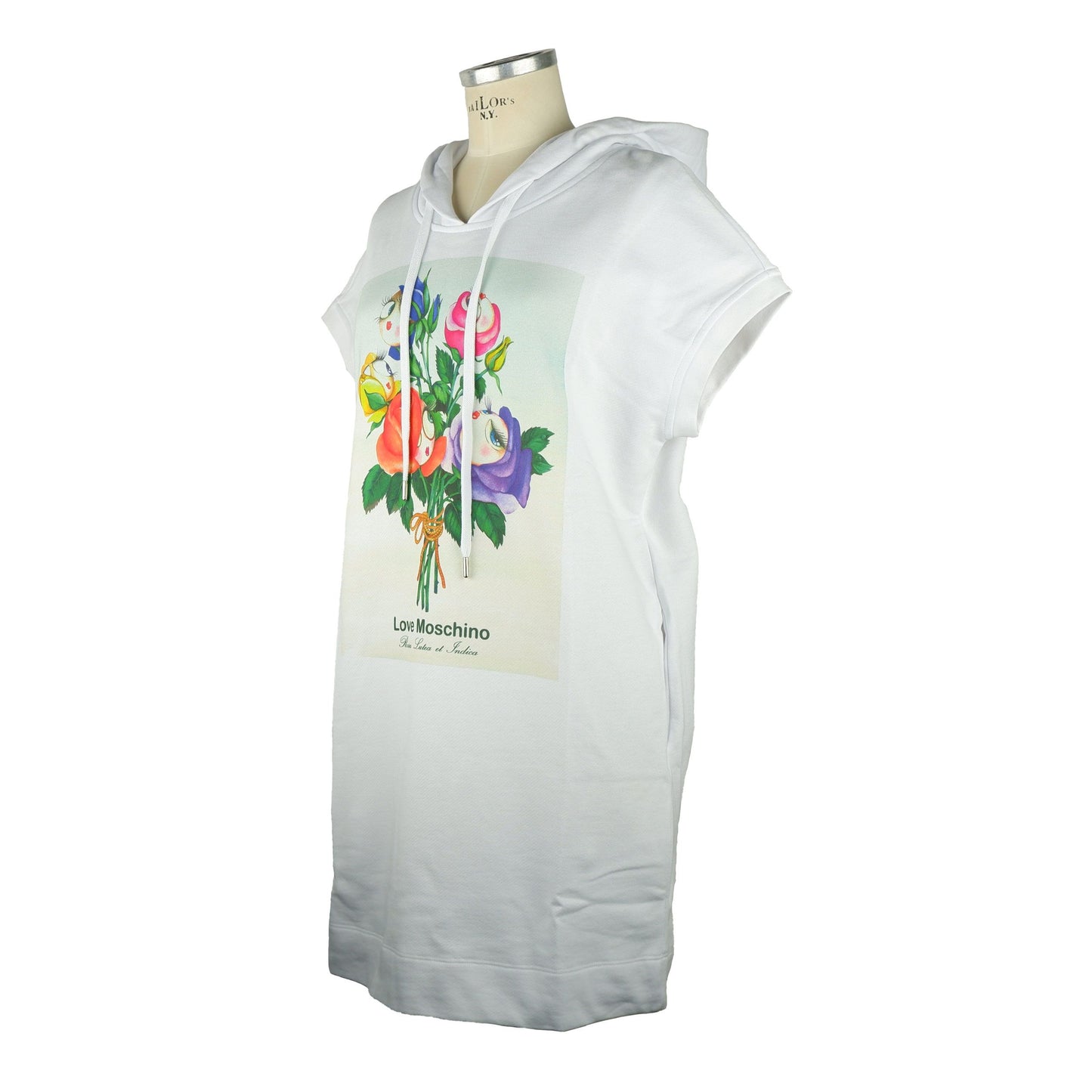 Chic Floral Hooded Summer Dress