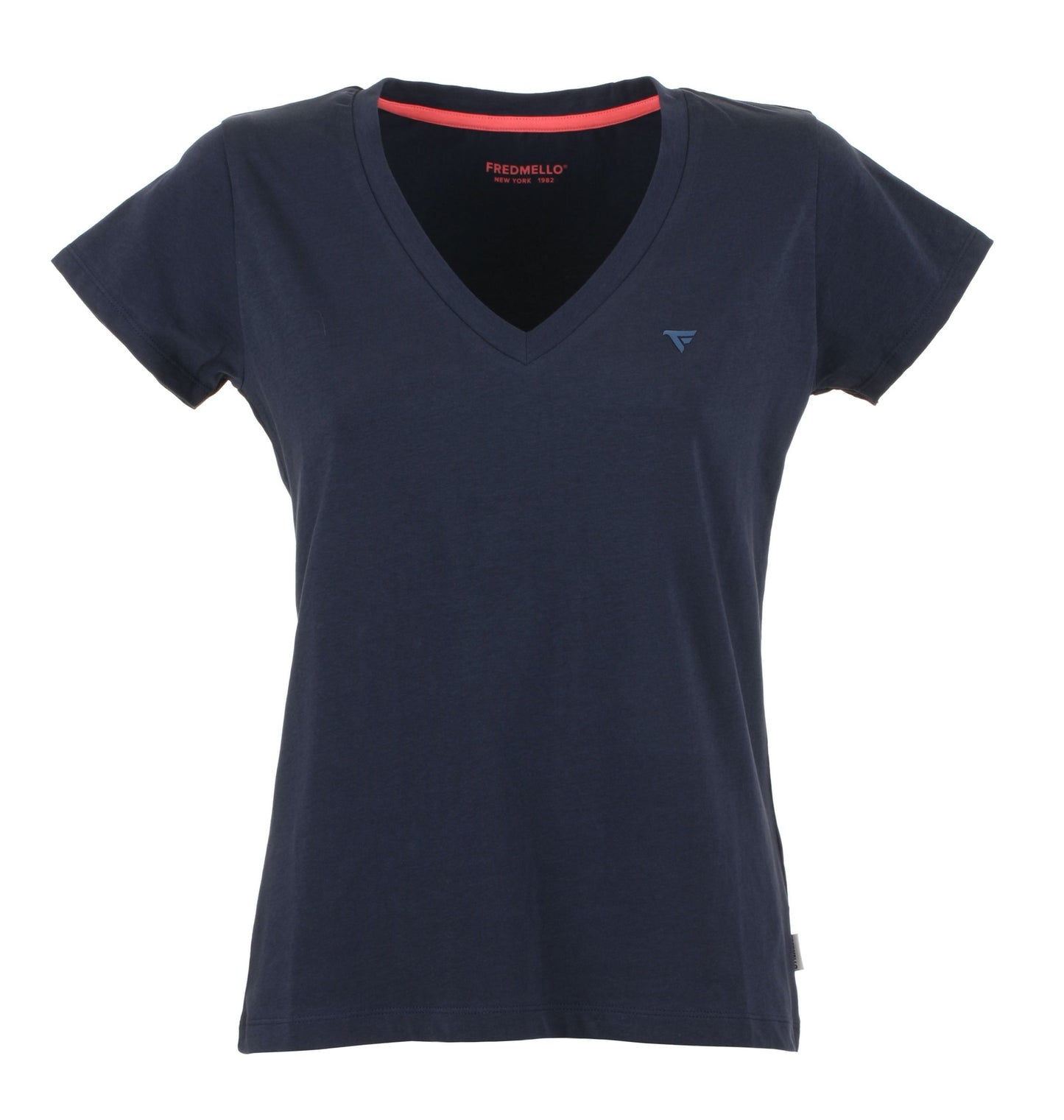 Chic Blue Cotton Blend T-Shirt