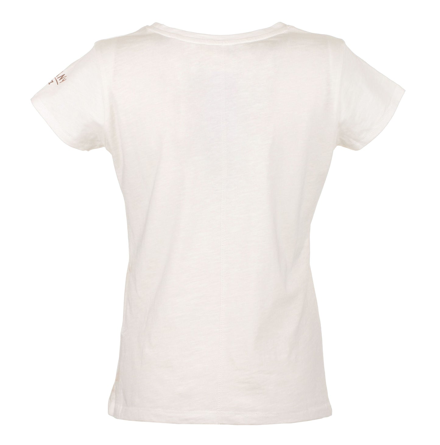 Elegant White Cotton Tee For Stylish Comfort