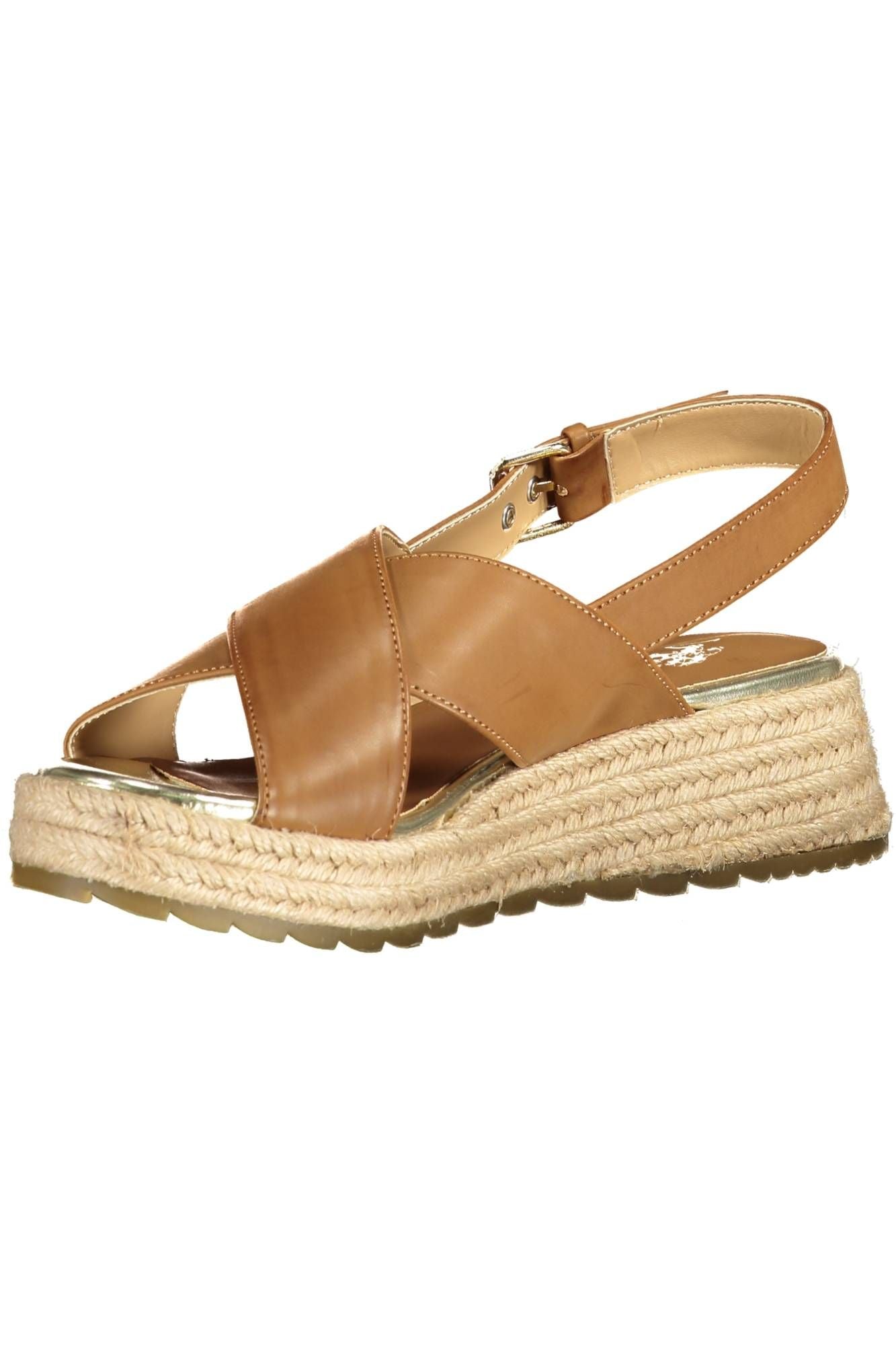 Brown Eco Leather Sandal