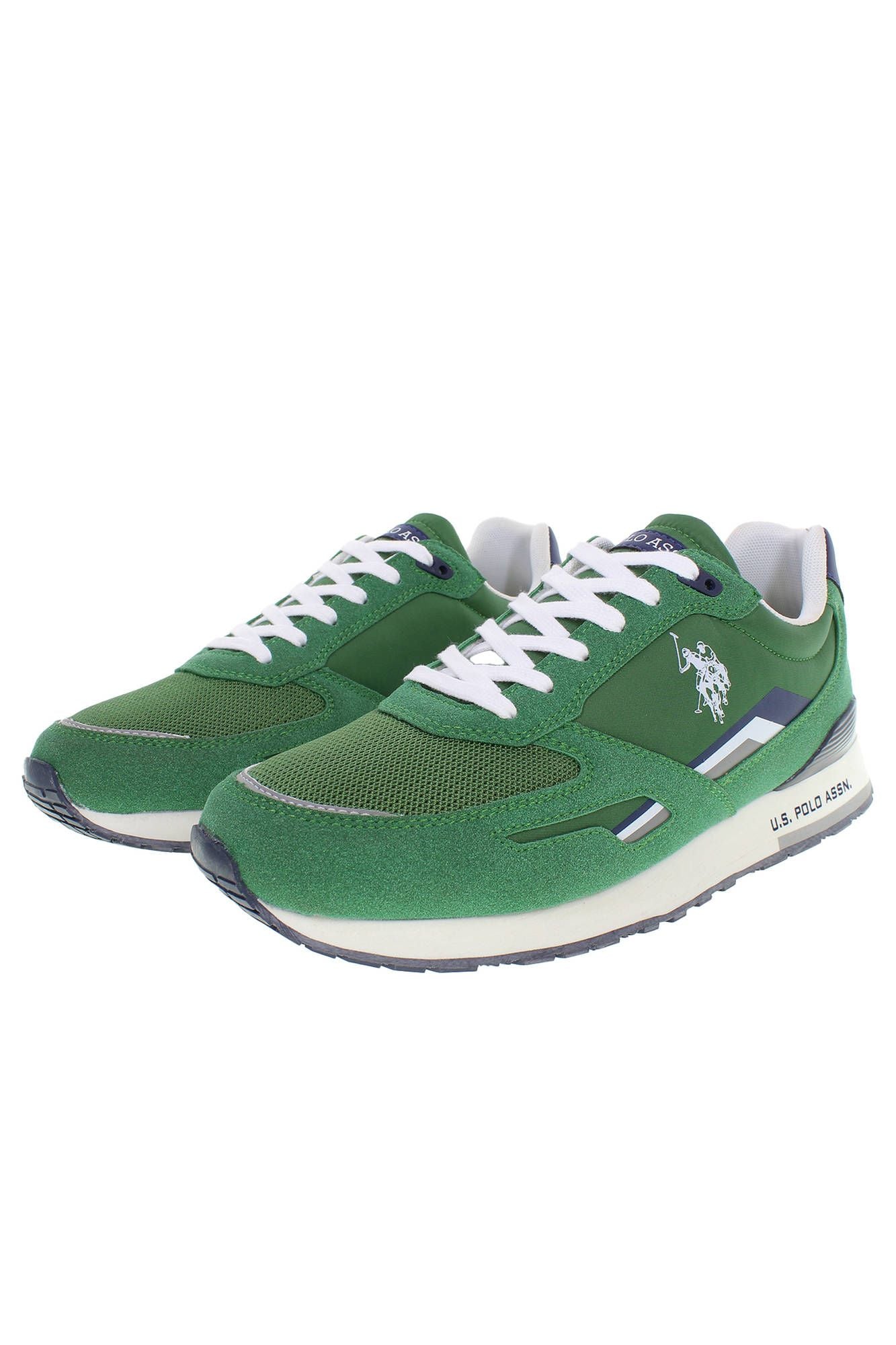 Green Polyester Sneaker