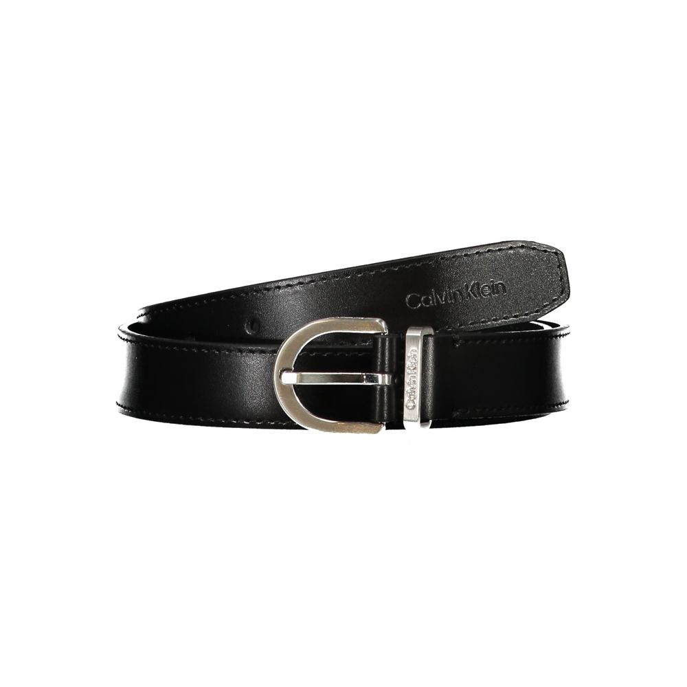 Black Leather Belt