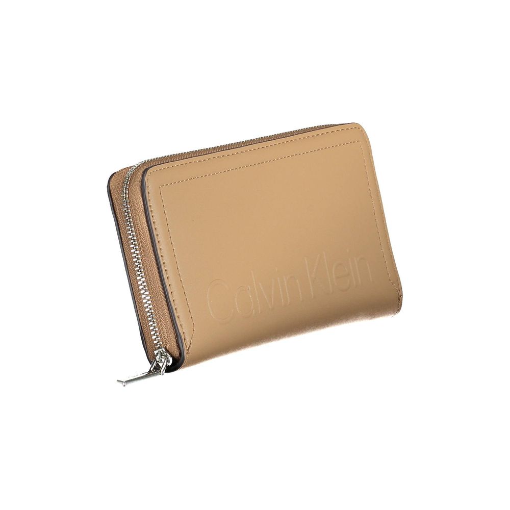 Brown Polyester Wallet