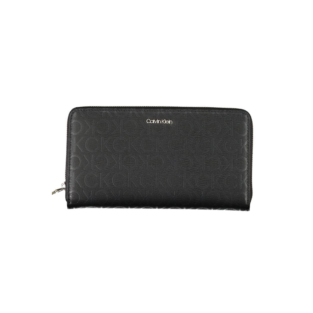 Black Polyester Wallet