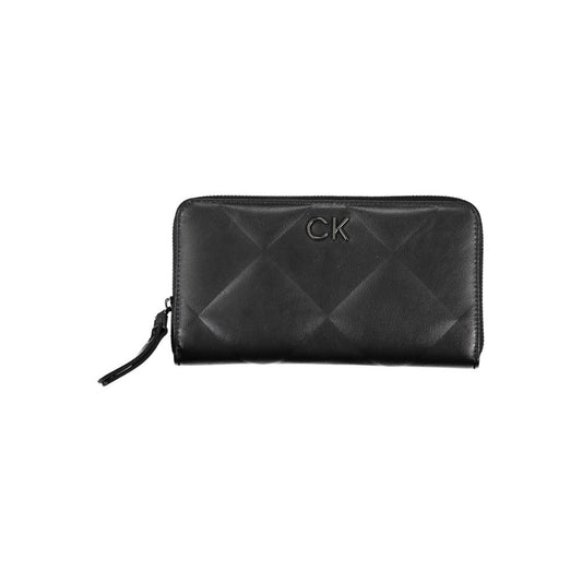 Black Polyester Wallet