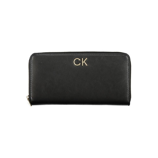 Black Polyester Wallet