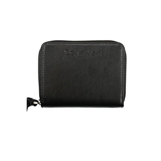 Black Polyester Wallet