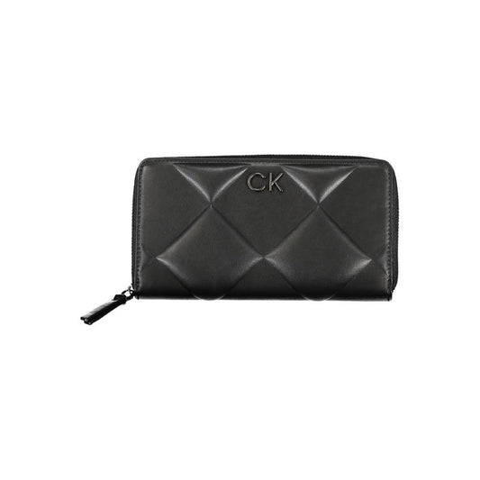 Black Polyester Wallet