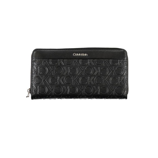 Black Polyester Wallet