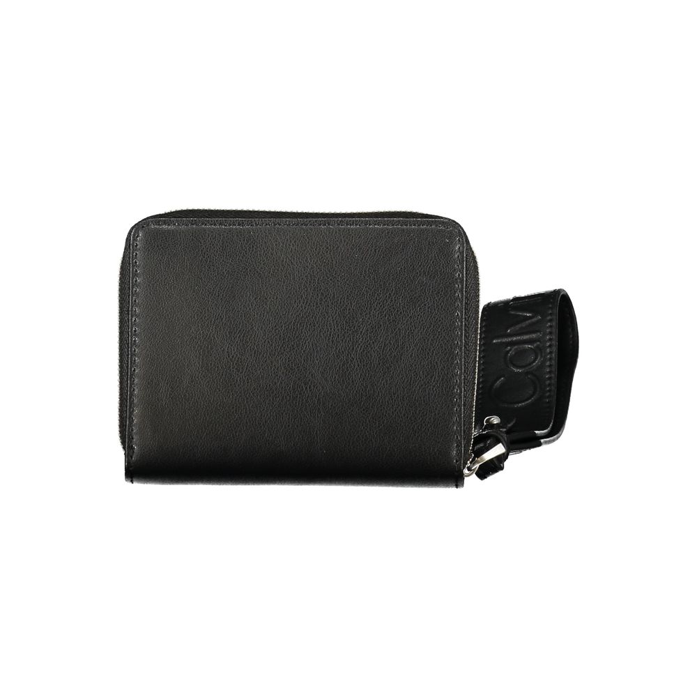 Black Polyester Wallet