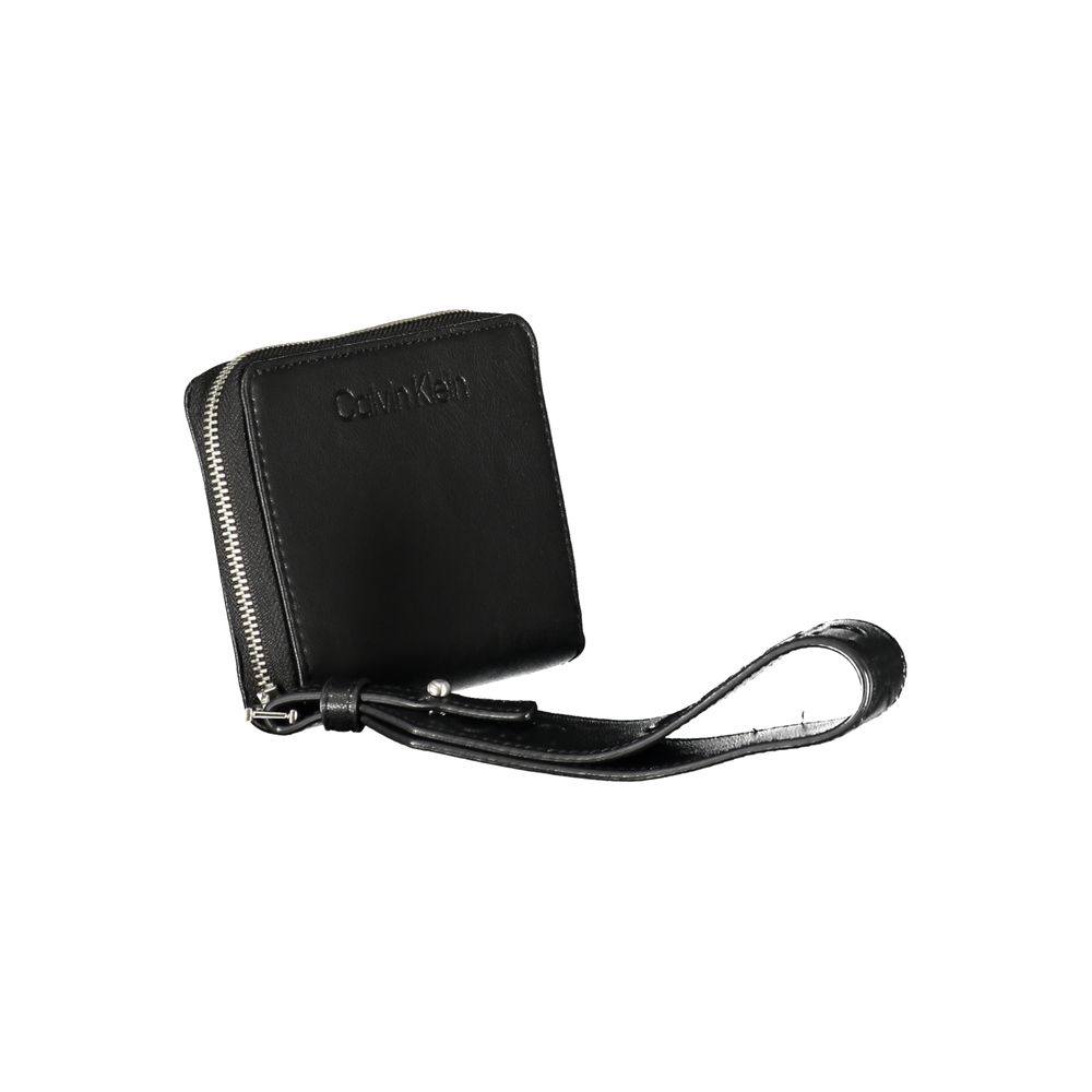 Black Polyester Wallet