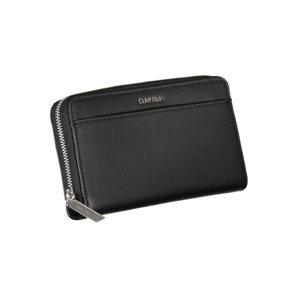 Black Polyester Wallet