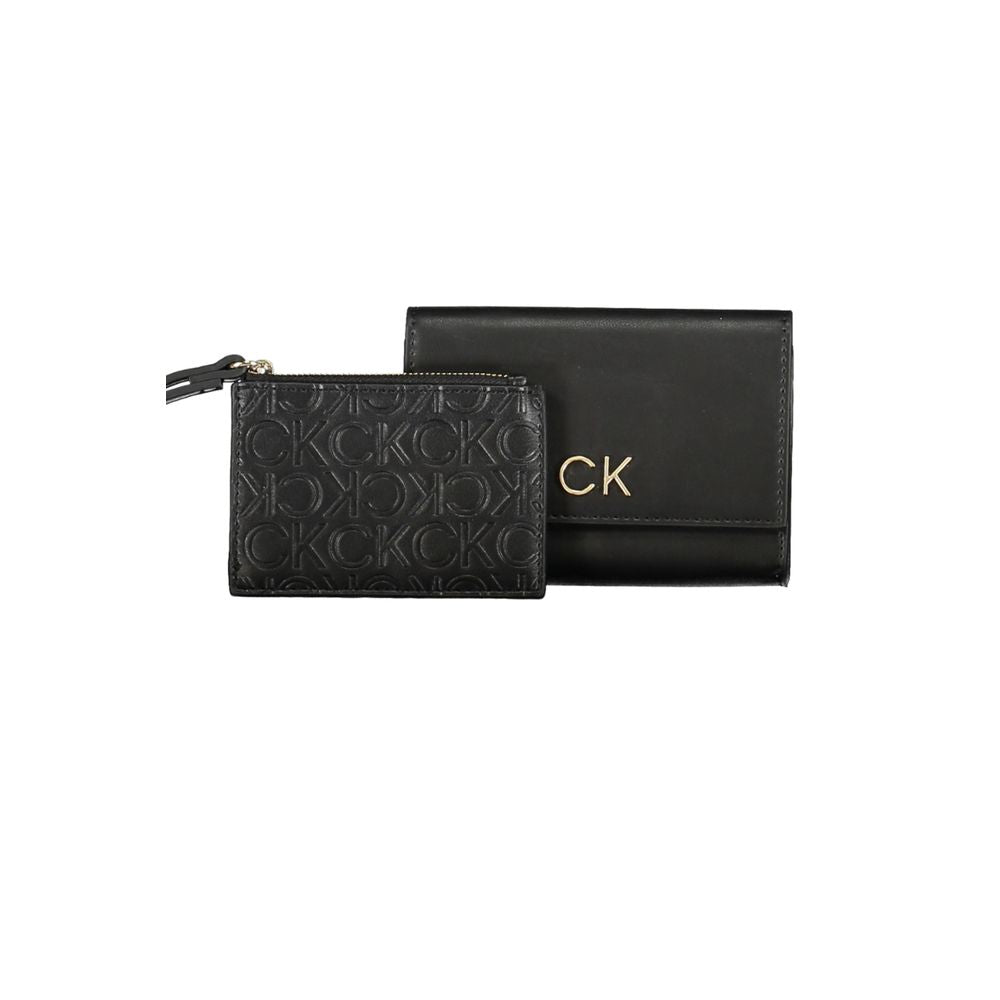 Black Polyester Wallet