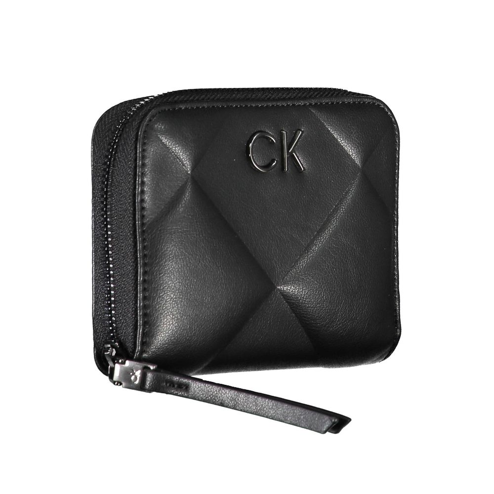 Black Polyester Wallet