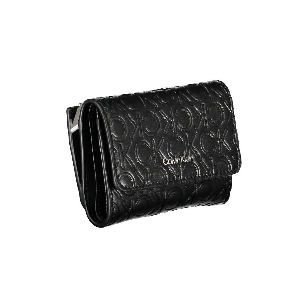 Black Polyester Wallet