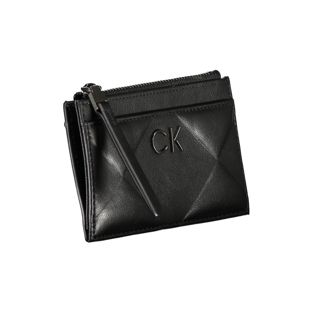 Black Polyester Wallet