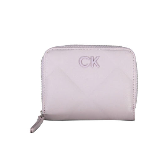 Purple Polyester Wallet