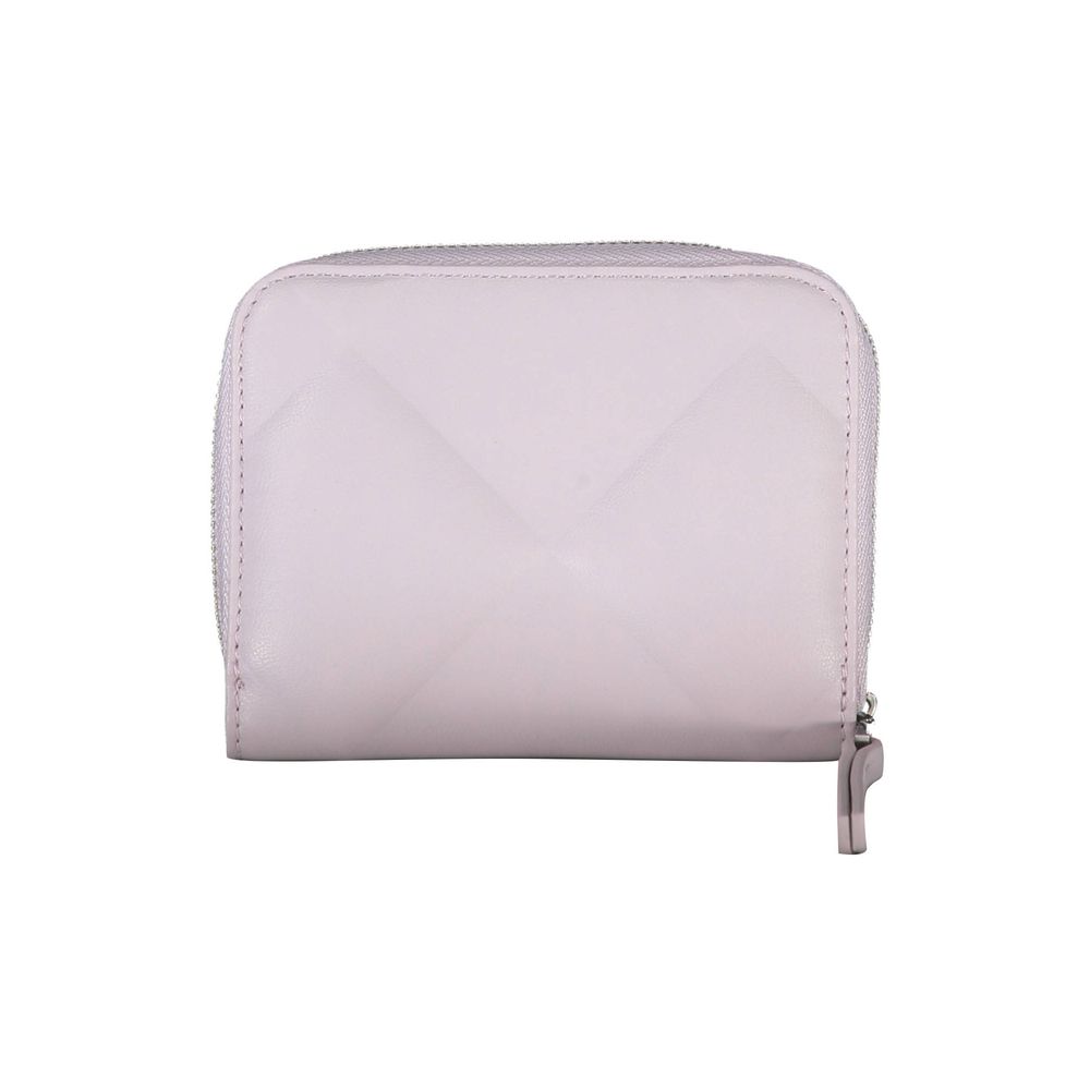 Purple Polyester Wallet