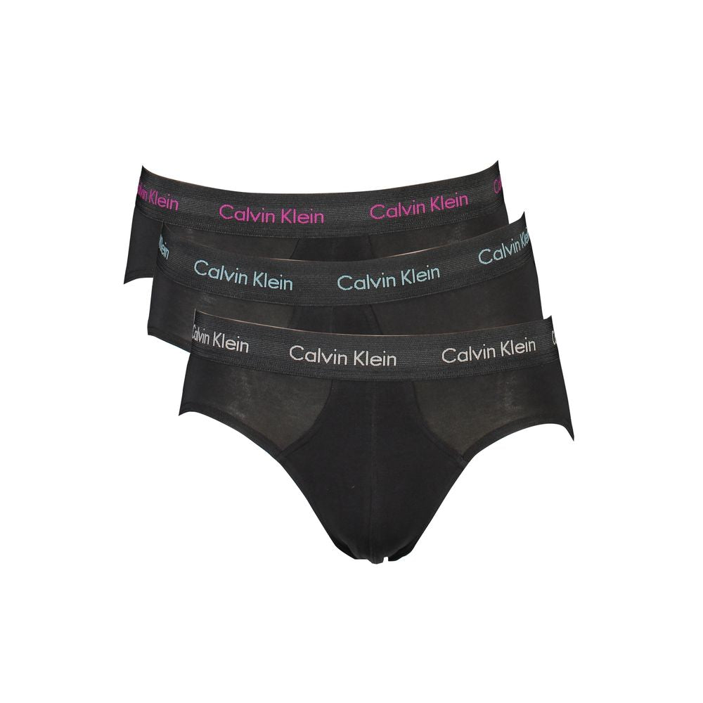 Black Cotton Underwear