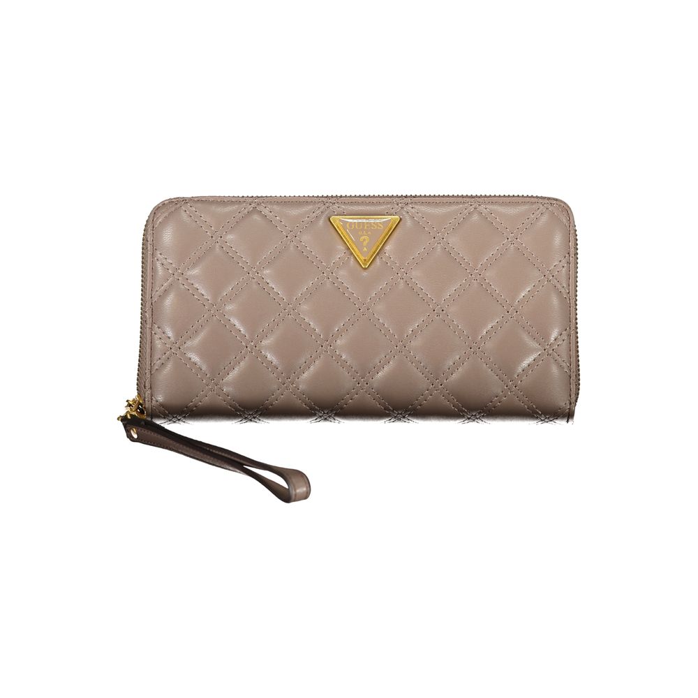 Beige Polyethylene Wallet