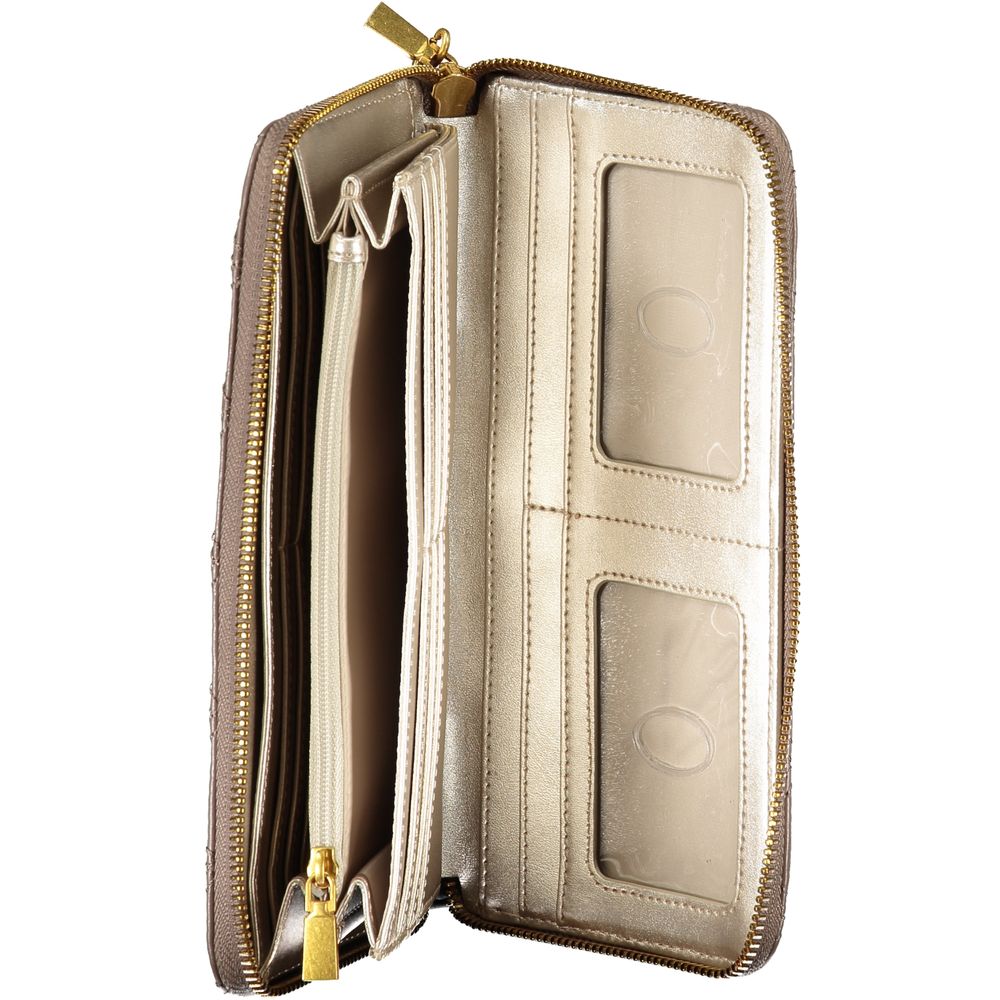 Beige Polyethylene Wallet