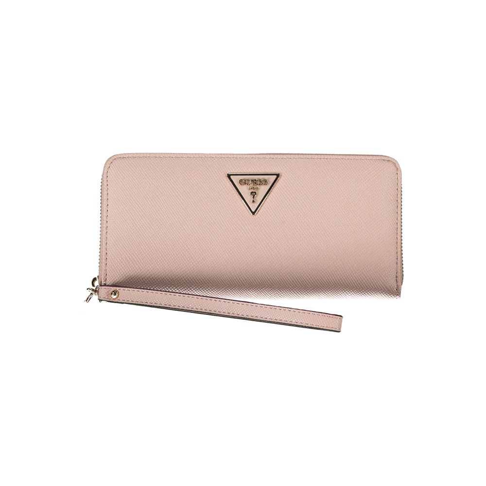 Pink Polyethylene Wallet