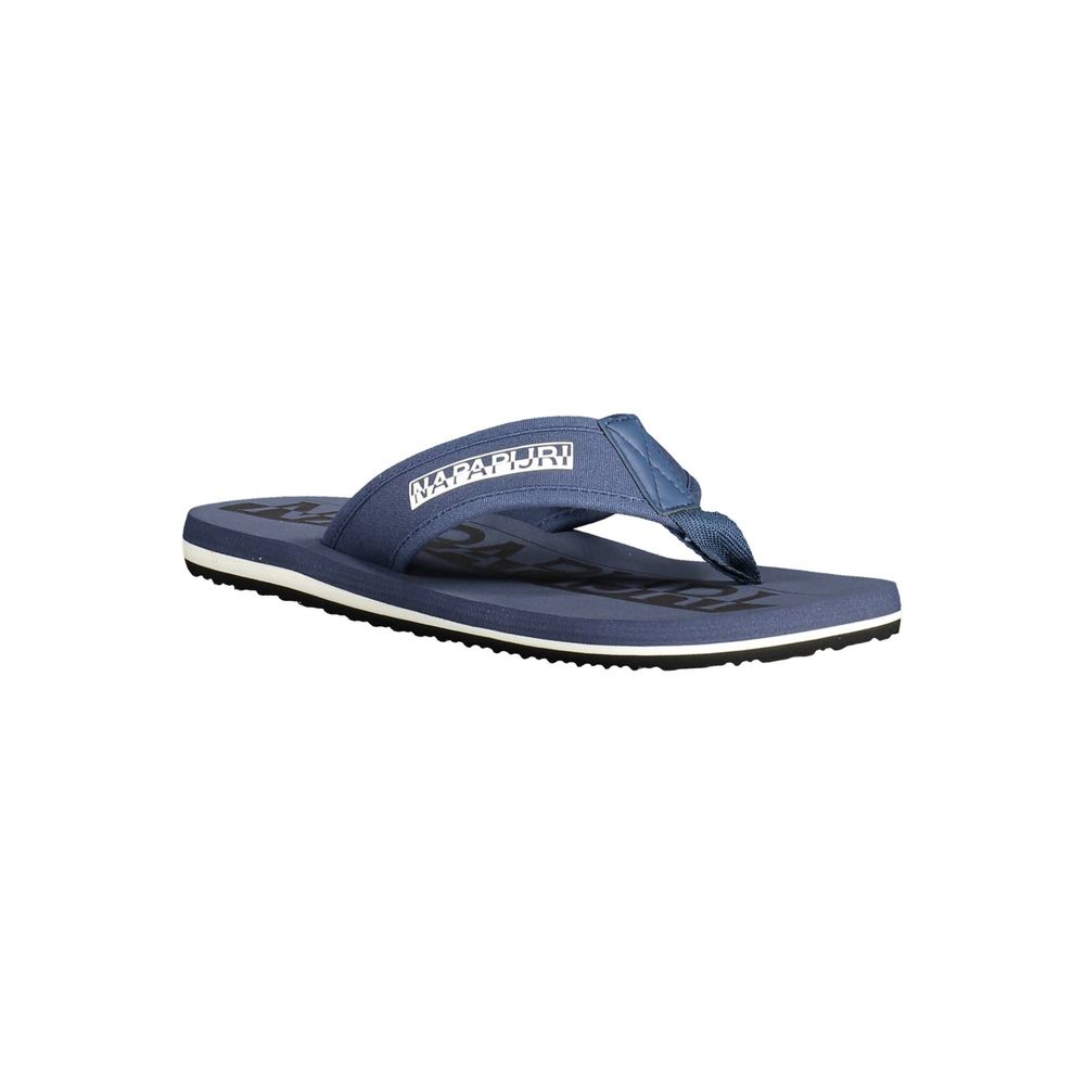 Blue Polyester Sandal