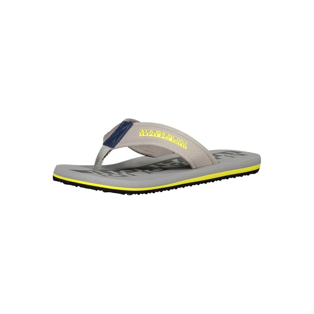 Gray Polyester Sandal