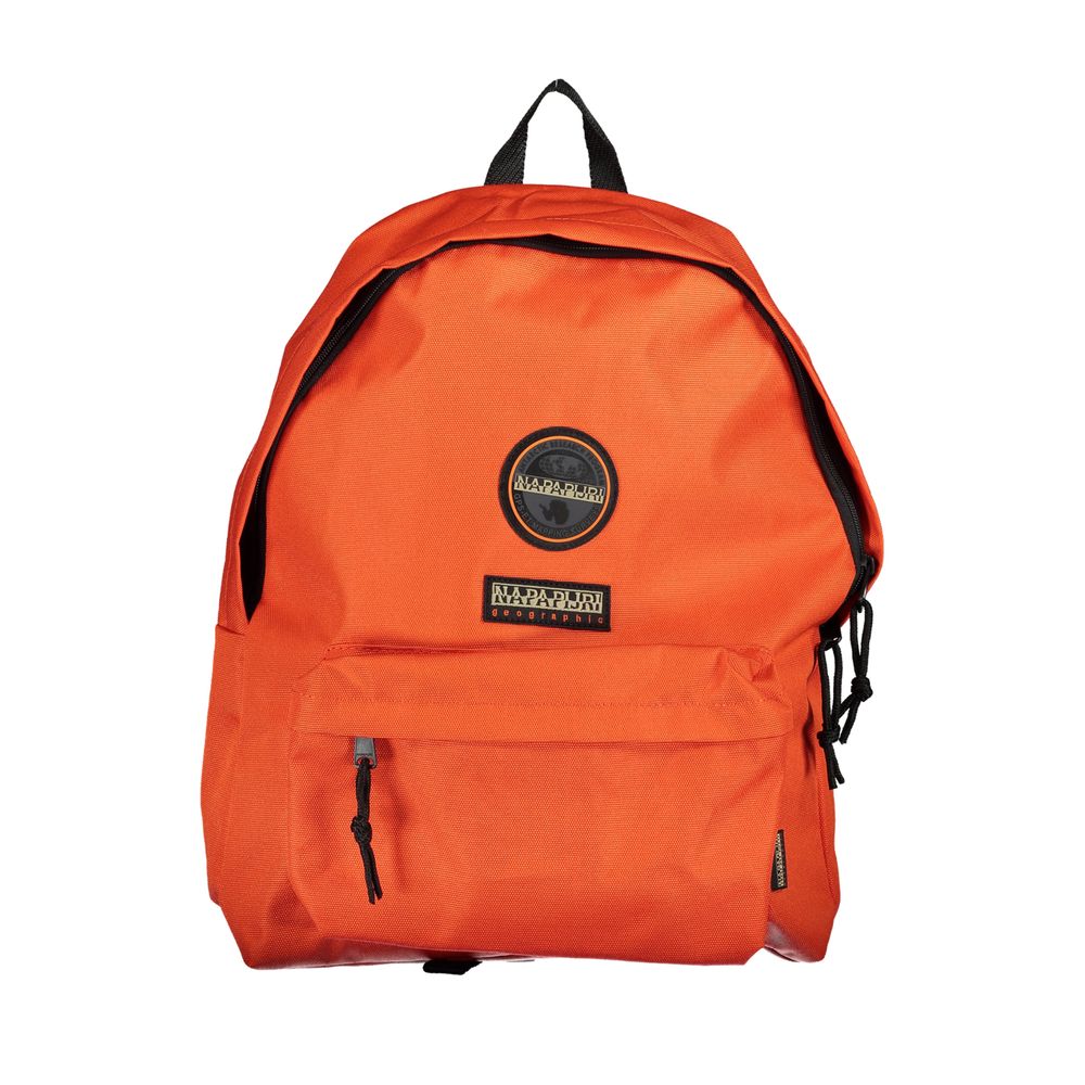 Orange Cotton Backpack