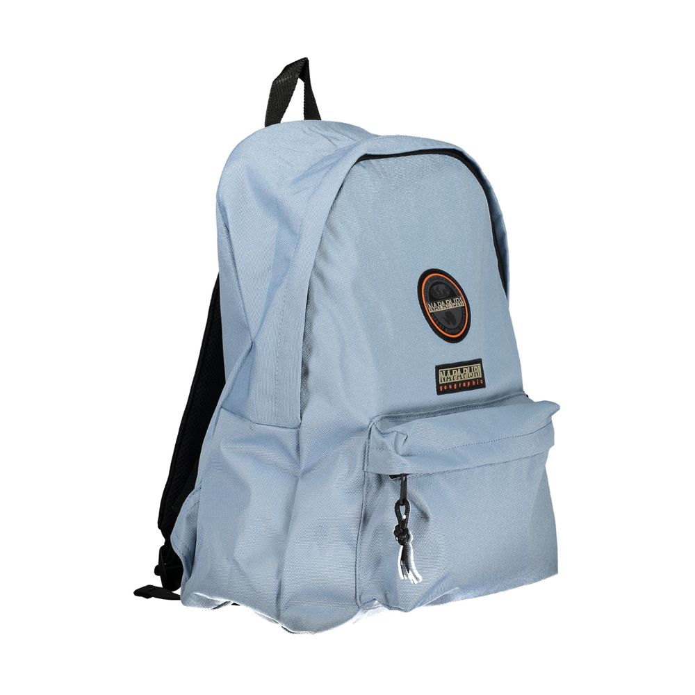 Light Blue Cotton Backpack