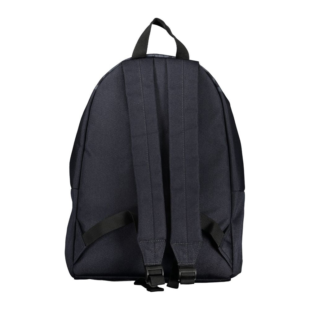 Blue Cotton Backpack