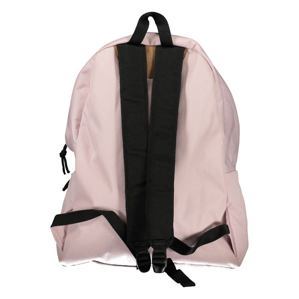 Pink Cotton Backpack