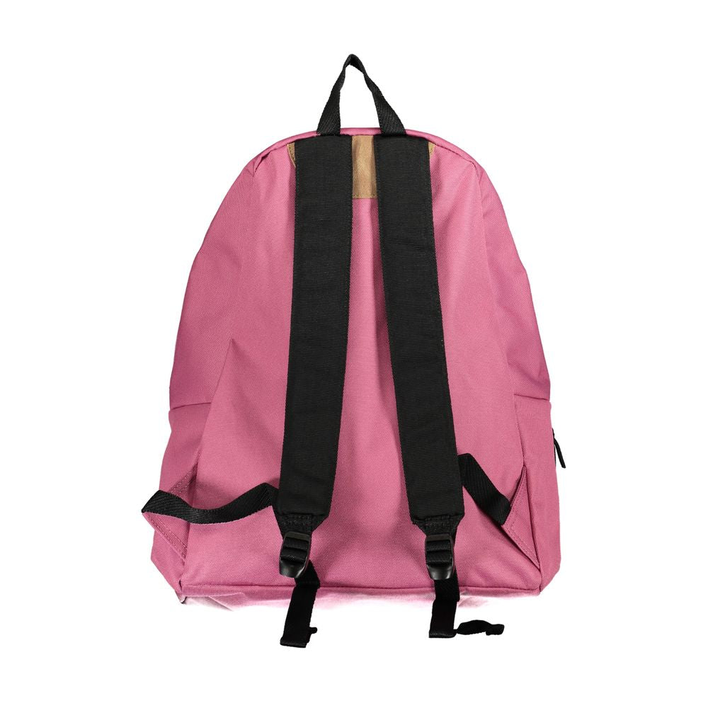 Pink Cotton Backpack