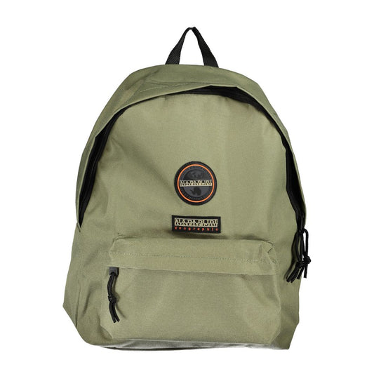 Green Cotton Backpack