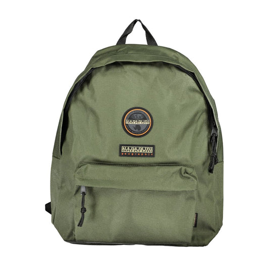 Green Cotton Backpack