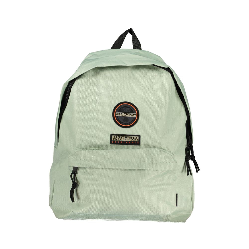 Green Cotton Backpack