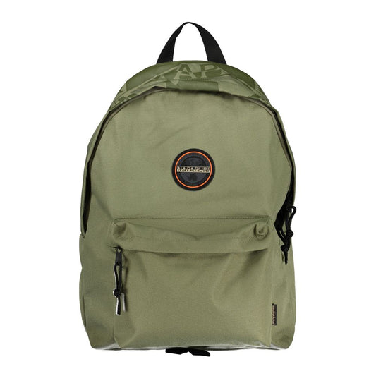 Green Cotton Backpack