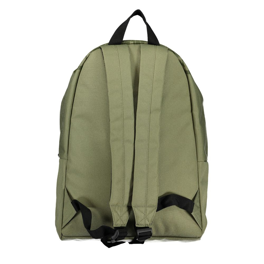 Green Cotton Backpack