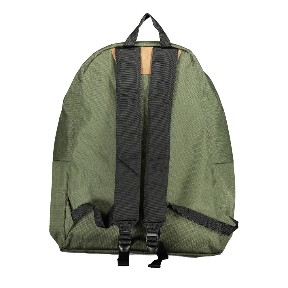 Green Cotton Backpack