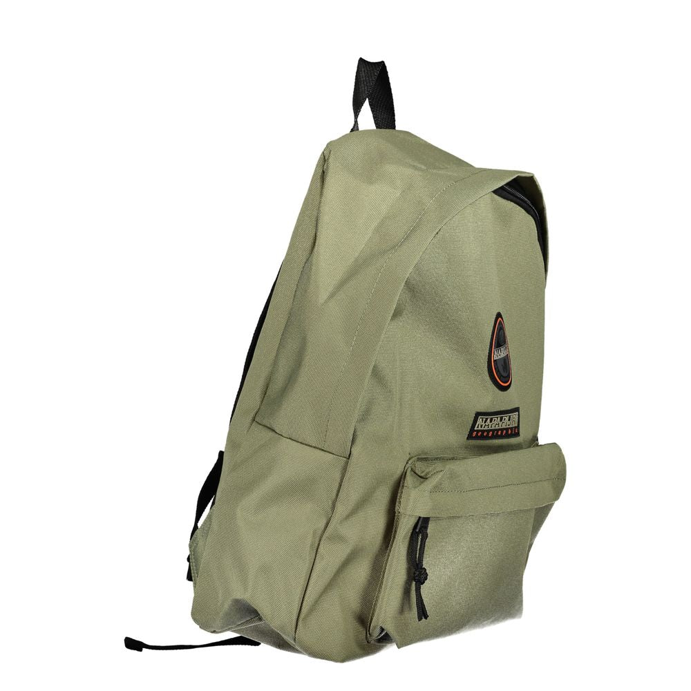 Green Cotton Backpack