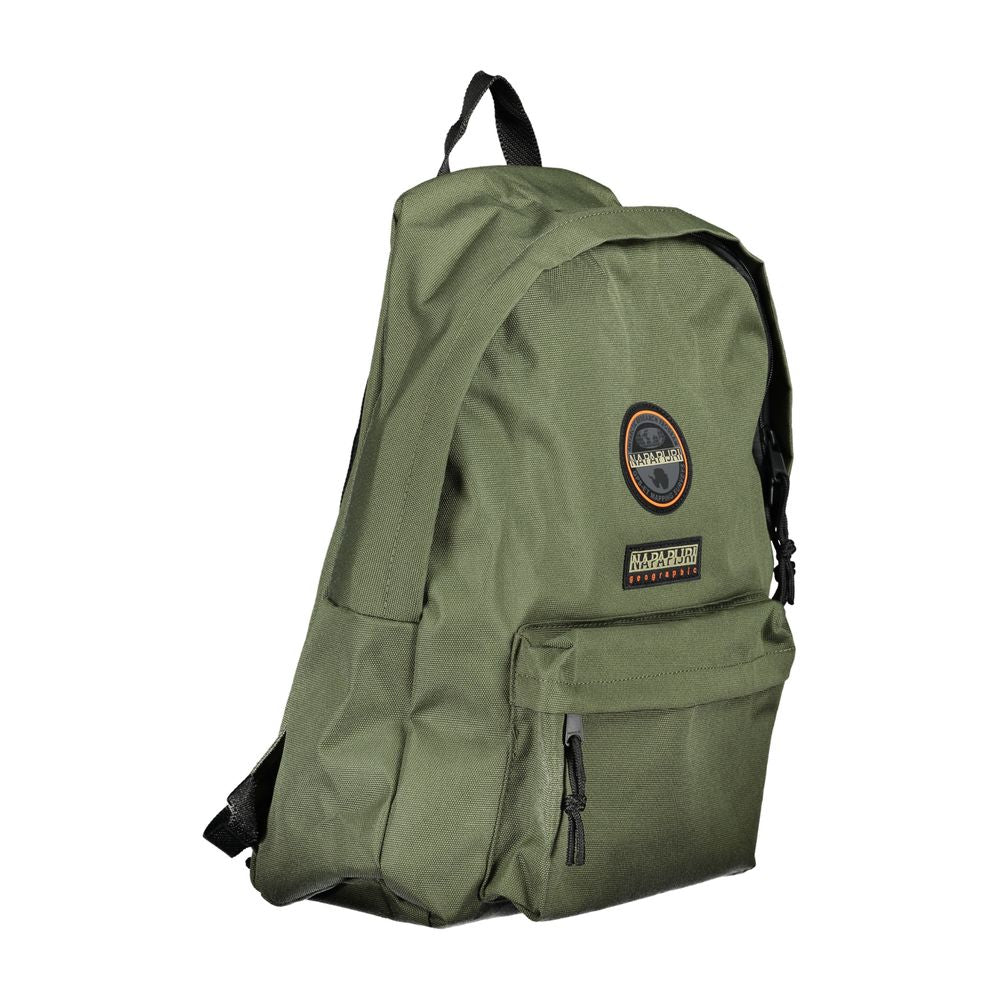 Green Cotton Backpack