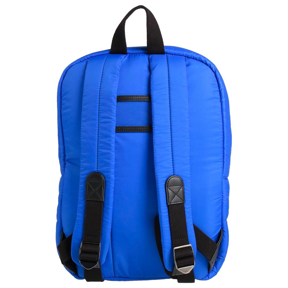 Blue Nylon Backpack