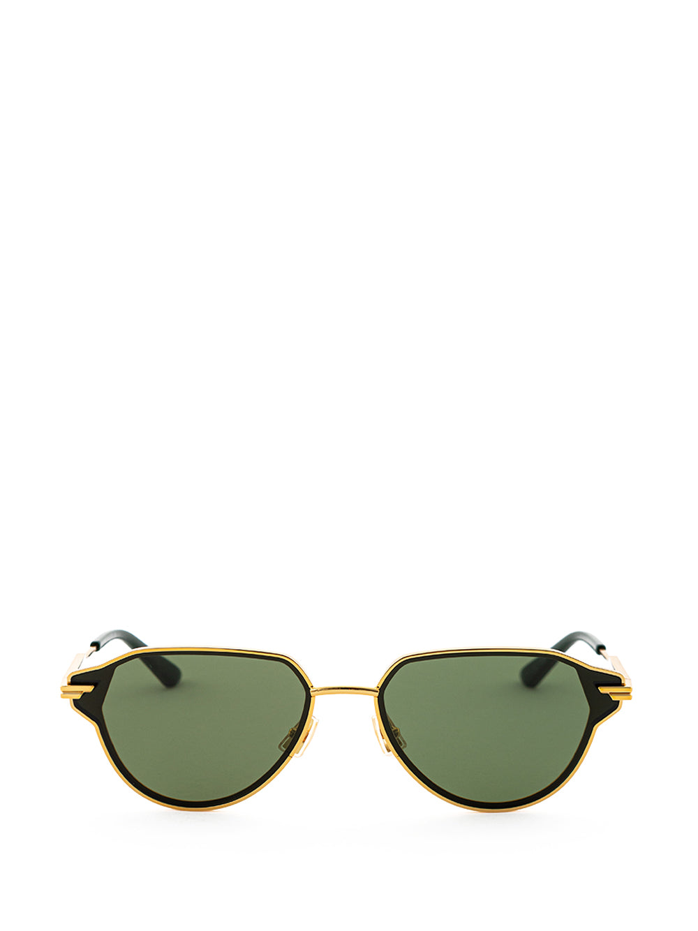 Golden Metal Sunglasses