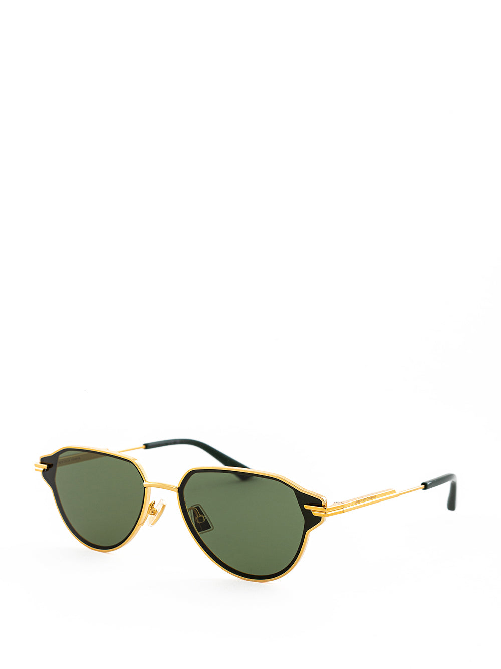 Golden Metal Sunglasses