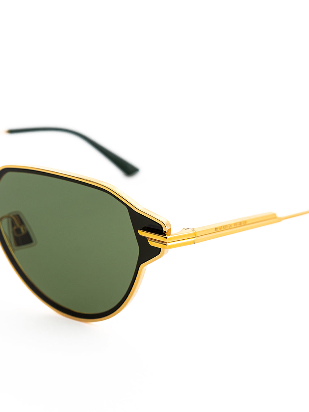 Golden Metal Sunglasses