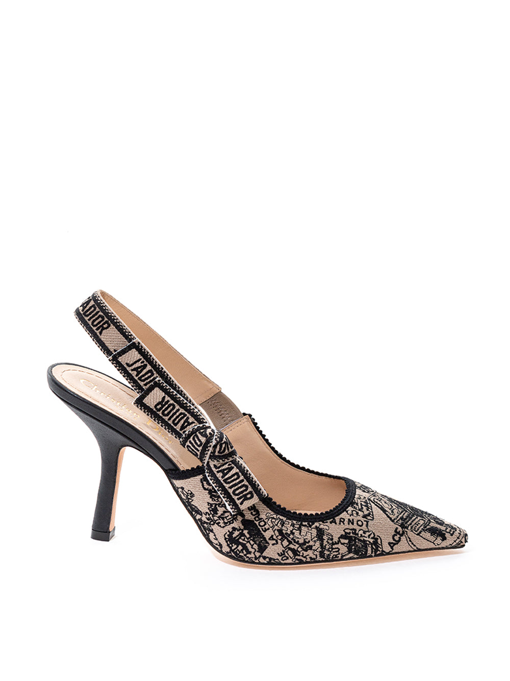 Printed Décolleté Slingback J'Adior Shoes