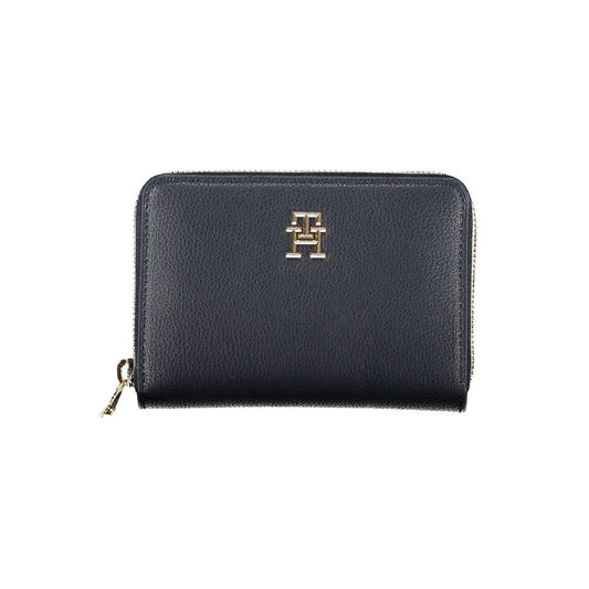 Blue Polyester Wallet