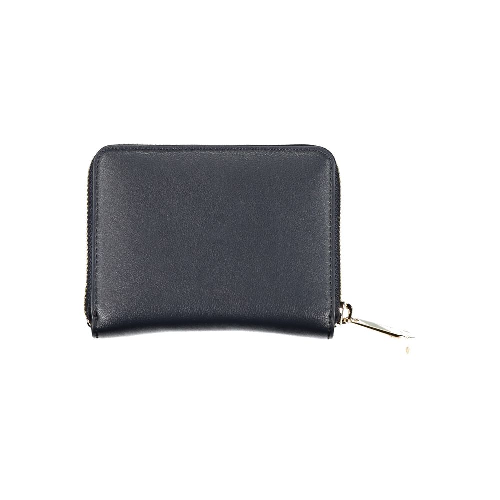 Blue Polyester Wallet