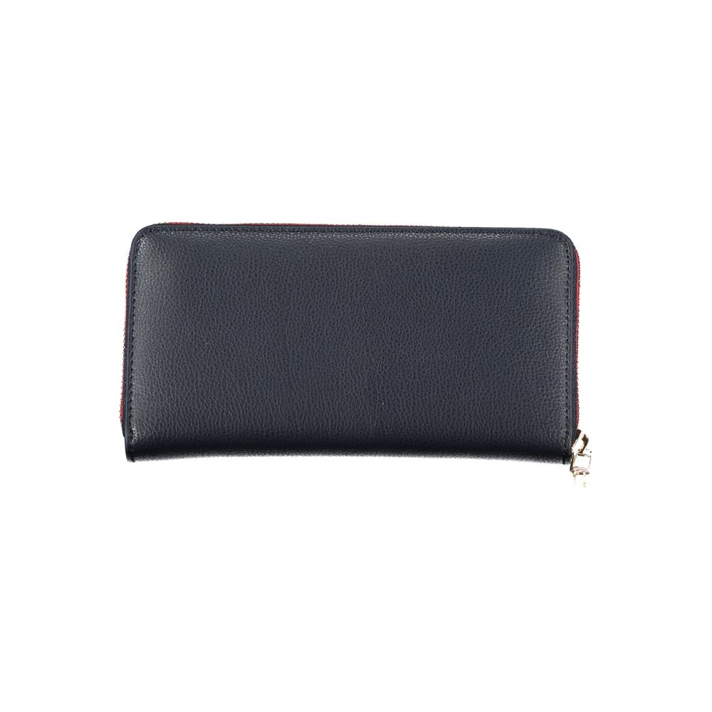 Blue Polyester Wallet