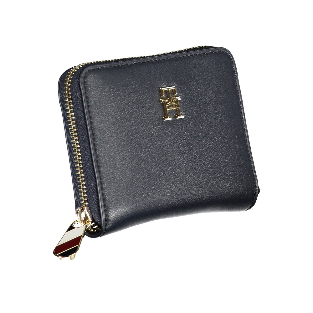 Blue Polyester Wallet